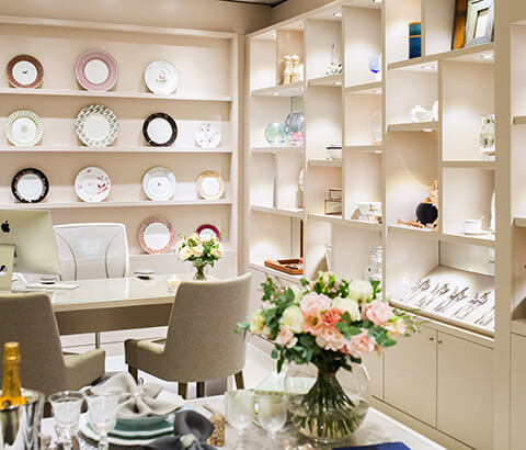 Selfridges The Wedding Shop showroom